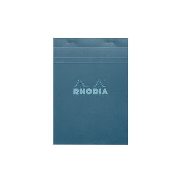 RHODIA Bloc agrafé No. 16, A5, quadrillé 5x5, paon