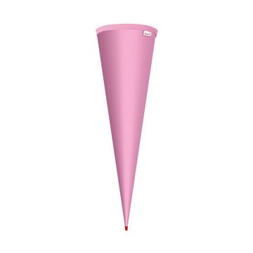 ROTH Schultüten-Rohling ohne Verschluss, 700 mm, rosa