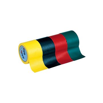 Rubafix Ruban toile, se découpe à la main, plastifié, rouge