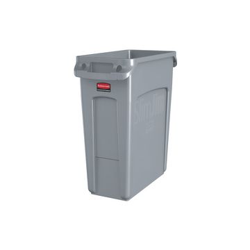 Rubbermaid Collecteur de déchets Slim Jim, 60 litres, gris