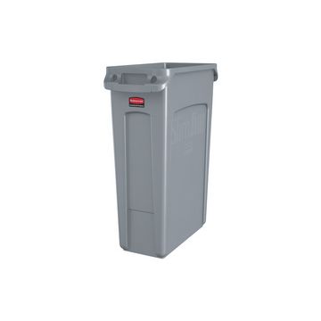 Rubbermaid Collecteur de déchets Slim Jim, 87 litres, gris
