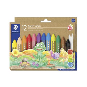 STAEDTLER Craie à la cire Noris junior, étui carton de 12