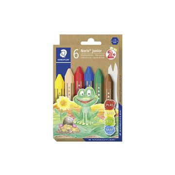 STAEDTLER Craie à la cire Noris junior, étui carton de 6