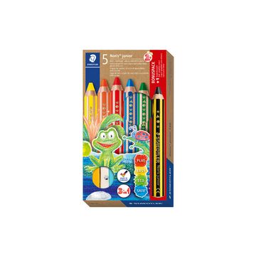 STAEDTLER Crayon de couleur Noris junior, pack bonus