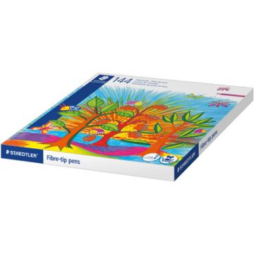 STAEDTLER Feutre de coloriage Noris, boîte de 144