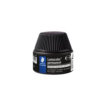 STAEDTLER Flacon de recharge Lumocolor 487 05, noir