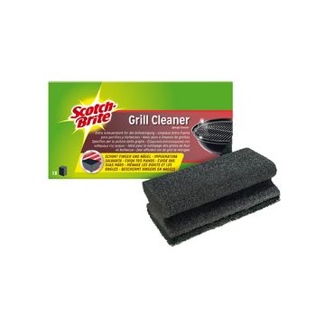 Scotch-Brite Eponge de nettoyage pour BBQ, couleur: noir