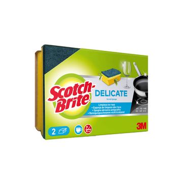 Scotch-Brite Eponge universelle DELICATE, couleur:jaune/bleu