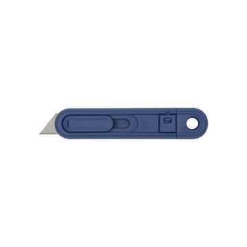 WEDO Cutter de sécurité MetDetec 811, lame: 19 mm, bleu