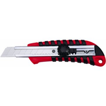 WEDO Cutter pro, lame: 18 mm, rouge/noir