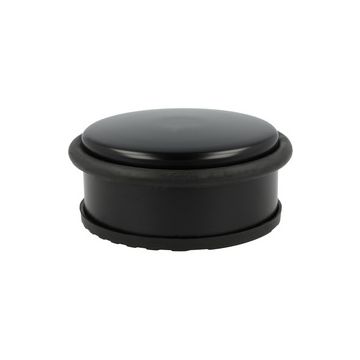 WESTCOTT Butoir de porte, en acier inoxydable, noir