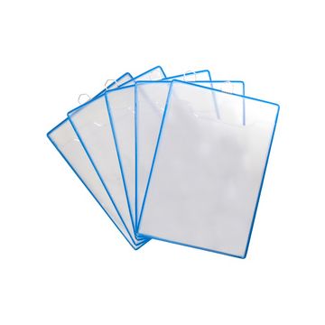 djois by tarifold Porte brochures avec anse, A4, bleu