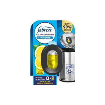 febreze Kit désodorisant pour poubelle "Fraîcheur agrumes"