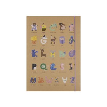 folia Zeichnungsmappe "ABC", Karton, DIN A3
