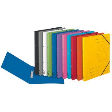 herlitz Classeur à anneaux easyorga, A4, carton x5