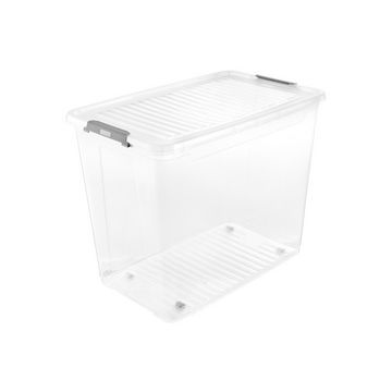 keeeper Boîte de rangement "leo", 74 litres, transparent