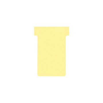 nobo Fiche T, indice 3 / 92 mm, 170 g/m2, jaune