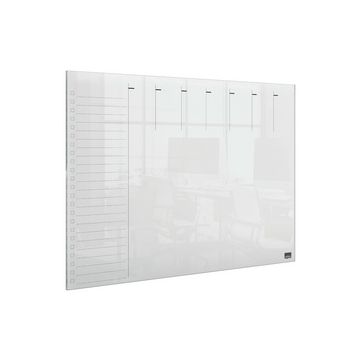 nobo Tableau acrylique planning hebdomadaire, A3,transparent
