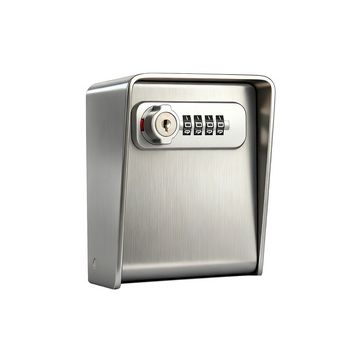 pavo Mini-coffre à clés inox, pour 1 trousseau, argent
