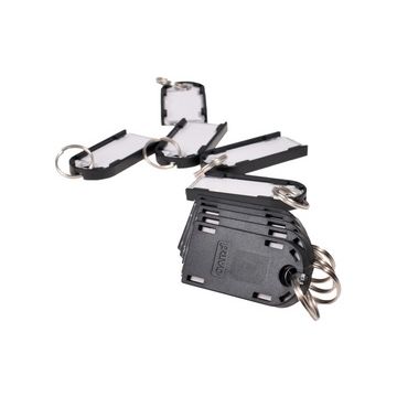 pavo Porte-clés, magnétique, noir, pack de 50