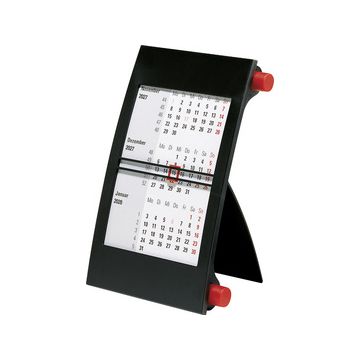 rido idé Tischkalender "3-Monatskalender" 2027/2028, rot