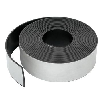 rillprint Ruban magnétique, 25 mm x 5 m, blanc
