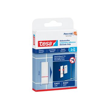 tesa Powerstrips Languettes adhésives pr carrelage et métal