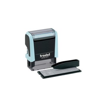 trodat Textstempel-Set Printy 4911 Typomatic, pastell-blau trodat Textstempel-Set Printy 4911 Typomatic, pastell-blau
