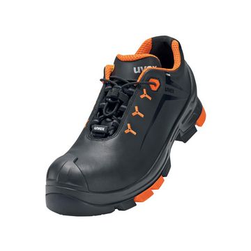 uvex 2 Chaussures basses S3 SRC, T. 42, noir/orange