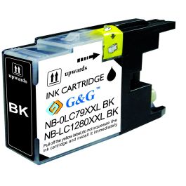 LC1280XLBK - cartouche compatible Brother - noire
