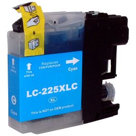 LC225XLC - cartouche compatible Brother - cyan