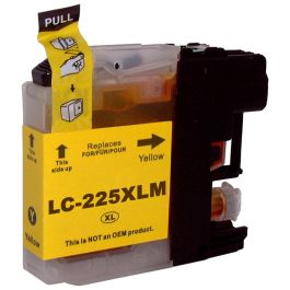 LC225XLY - cartouche compatible Brother - jaune