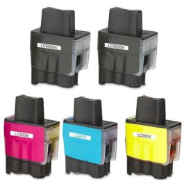 LC-900 VAL - cartouches compatible Brother  - Pack de 5