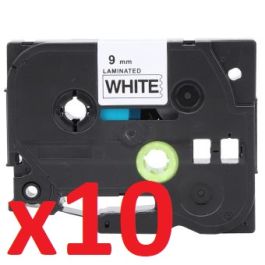 TZE221 - ruban cassette compatible Brother - noir, blanc