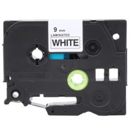 TZE221 - ruban cassette compatible Brother - noir, blanc