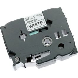 TZE251 - ruban cassette compatible Brother - noir, blanc