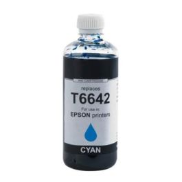 C13T664240 / 664 - bouteille d&#039;encre compatible Epson - cyan