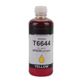 C13T664440 / 664 - bouteille d&#039;encre compatible Epson - jaune