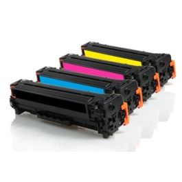 CF252XM / 410X - toners compatible HP - multipack 3 couleurs : cyan, magenta, jaune