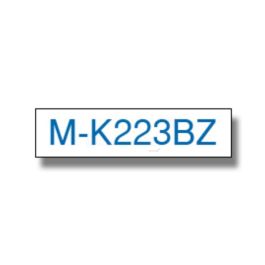 MK223BZ - ruban cassette de marque Brother - bleu, blanc