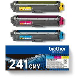 TN241CMY - toners de marque Brother - multipack 3 couleurs : cyan, magenta, jaune