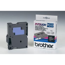 TX315 - ruban cassette de marque Brother - noir, blanc
