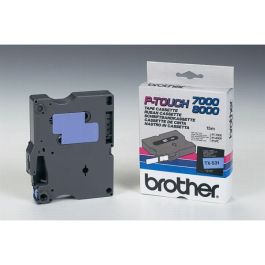 TX531 - ruban cassette de marque Brother - noir, bleu