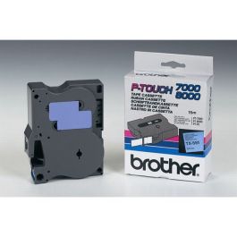 TX551 - ruban cassette de marque Brother - noir, bleu
