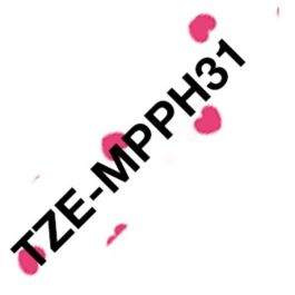 TZEMPPH31 - ruban cassette de marque Brother - noir