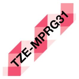 TZEMPRG31 - ruban cassette de marque Brother - noir
