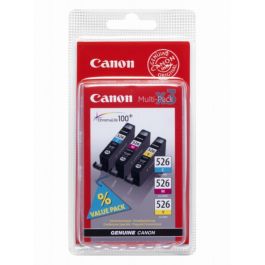 4541B012 / CLI-526 - cartouches de marque Canon - multipack 3 couleurs : cyan, magenta, jaune