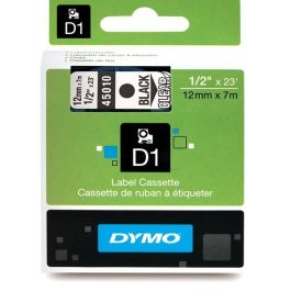 45010 / S0720500 - ruban cassette de marque Dymo - noir, transparent