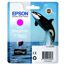C13T76034N10 / T7603 - cartouche de marque Epson - magenta