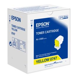C13S050747 / 0747 - toner de marque Epson - jaune